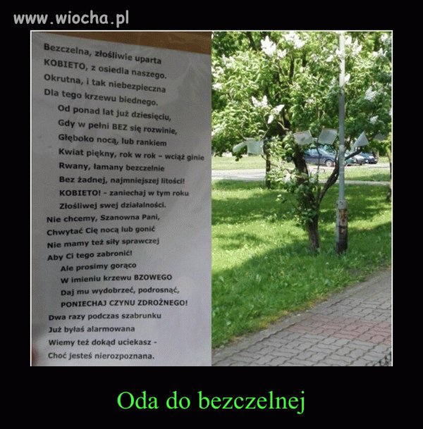 Bo to zła kobieta była