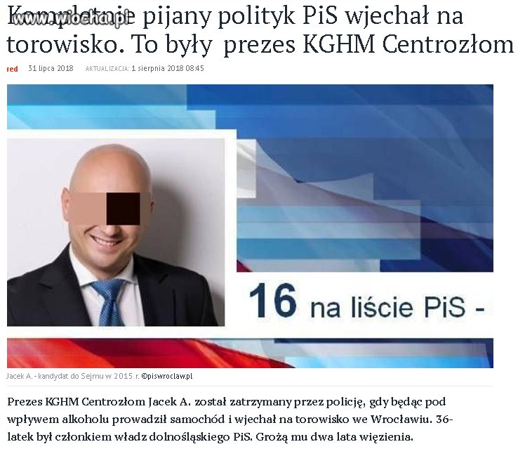Sporo polityków PIS czy PO - to takie samo zło
