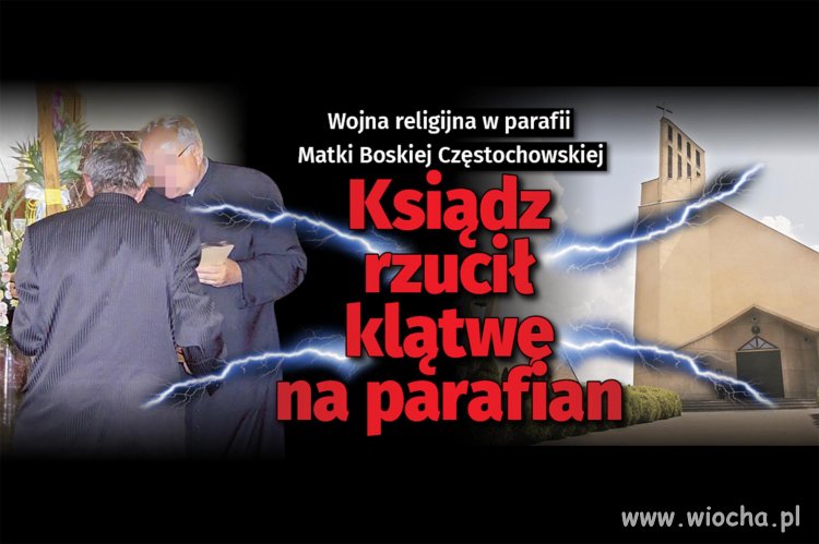 Klecha przeklnął wszystkich