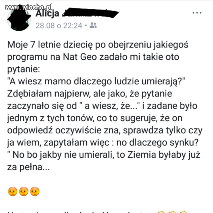 Dlaczego ludzie umieraj??