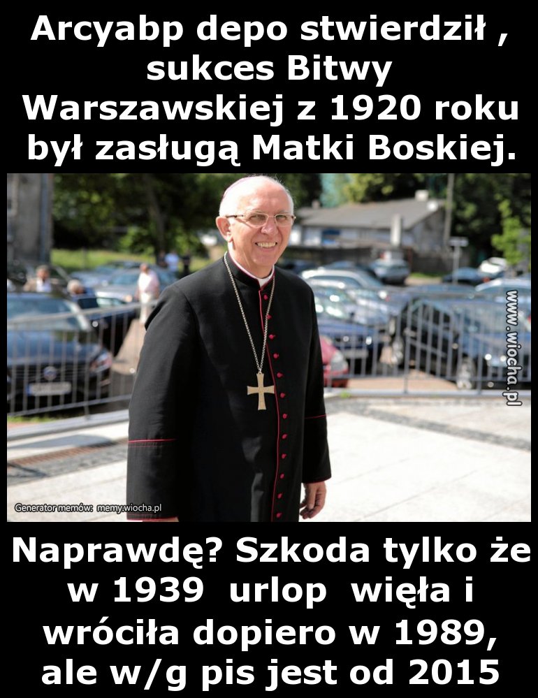 Arcyabp depo stwierdził, sukces Bitwy