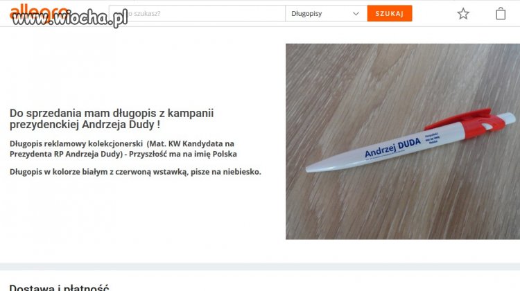 Długopis na sprzedaż