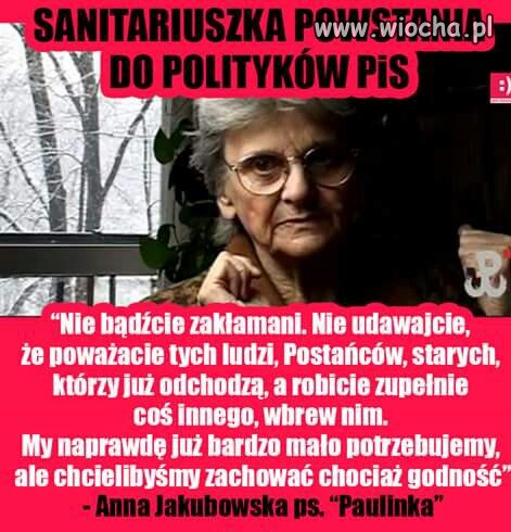 Szacunek.
