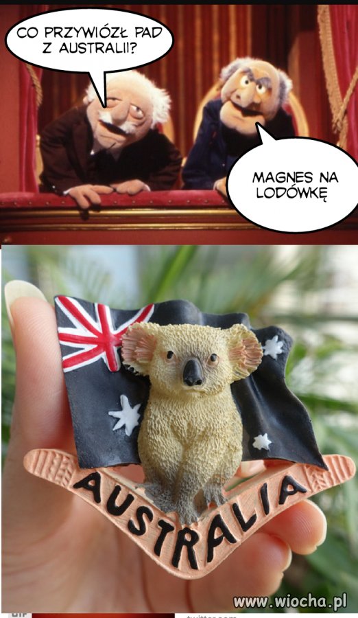 Co przywiózł PAD z Australii?