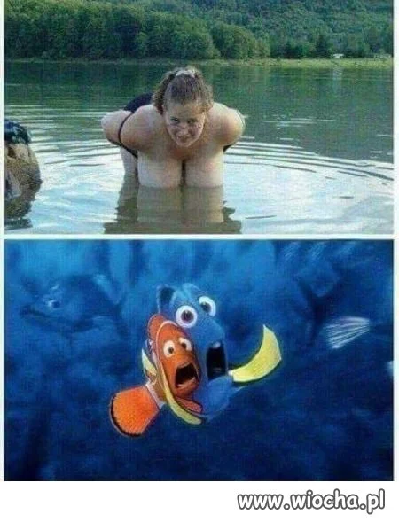 Zabrał żonę na ryby ... 