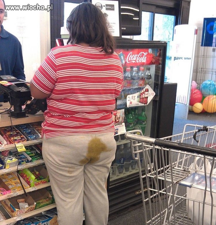 Nawet własnej dupie nie może ufać