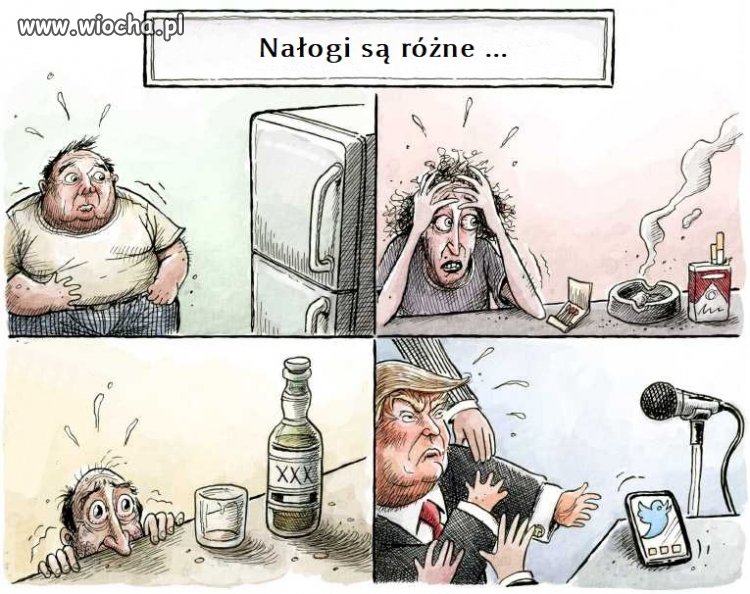 Nałogi są różne