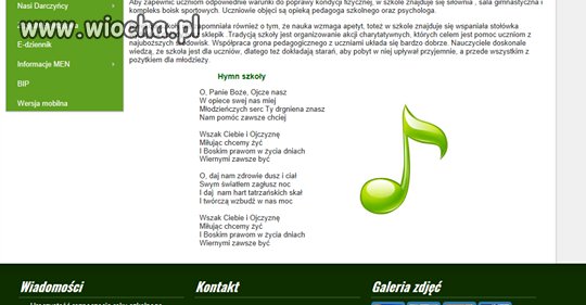 Hymn świeckiej szkoły w...