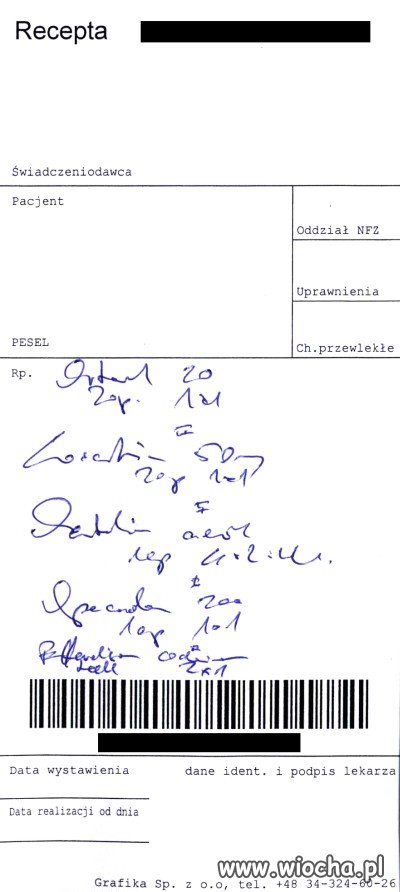 Zawsze podziwiałem Panie w aptece