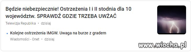 Ostrzeżenie II Stodnia