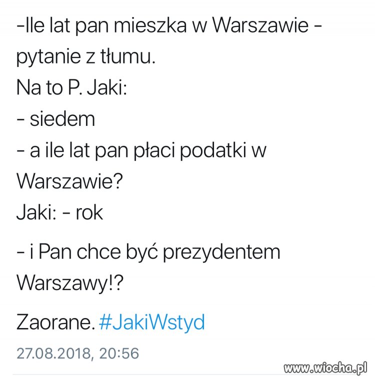 Z cyklu jaki taki
