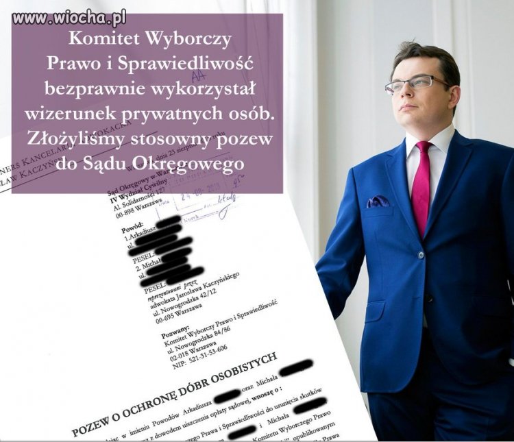 Jarosław Kaczyński pozywa PIS.
