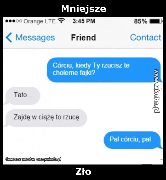 Mniejsze