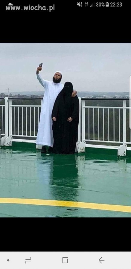 Selfie z żonką