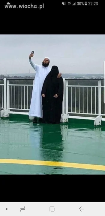 Selfie z żonką