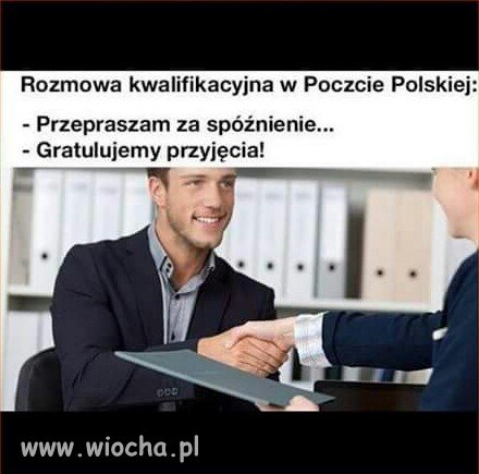 Nigdy na czas.
