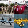 Przy okazji defilady jeden z wojskowych powiedział