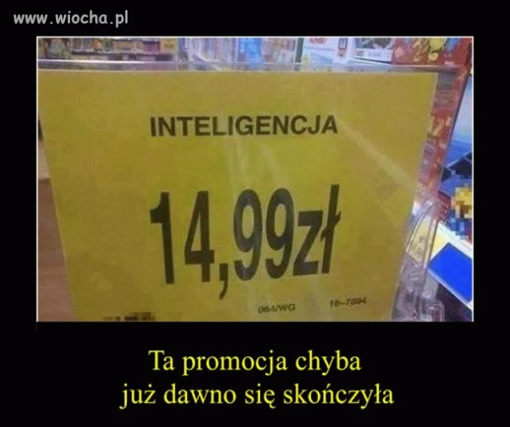 W pewnym markecie