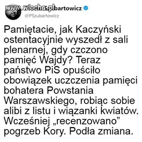 Zero szacunku.