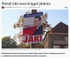 Plakaty też jadą na gapę