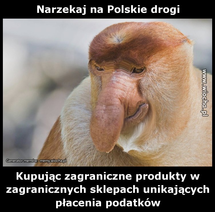 Narzekaj na Polskie drogi
