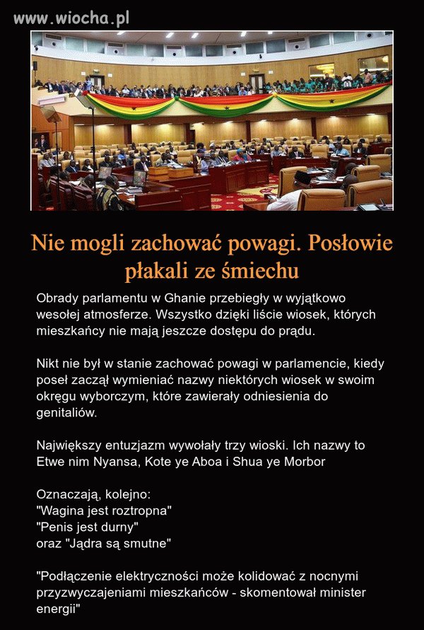 Tymczasem w Ghanie