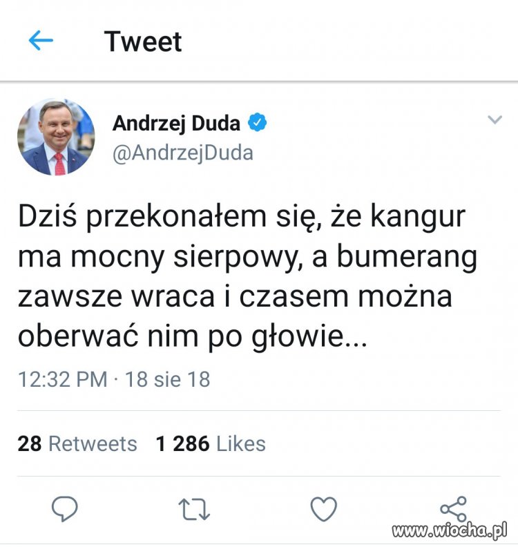 A wy narzekaliście, że