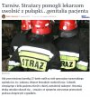 Nałożył nakrętkę z gryfa od sztangi.