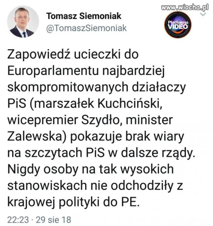 Jak szczury z tonącego statku