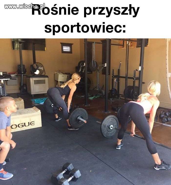 Oj rośnie, rośnie-nie tylko sportowiec