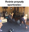 Oj rośnie, rośnie-nie tylko sportowiec