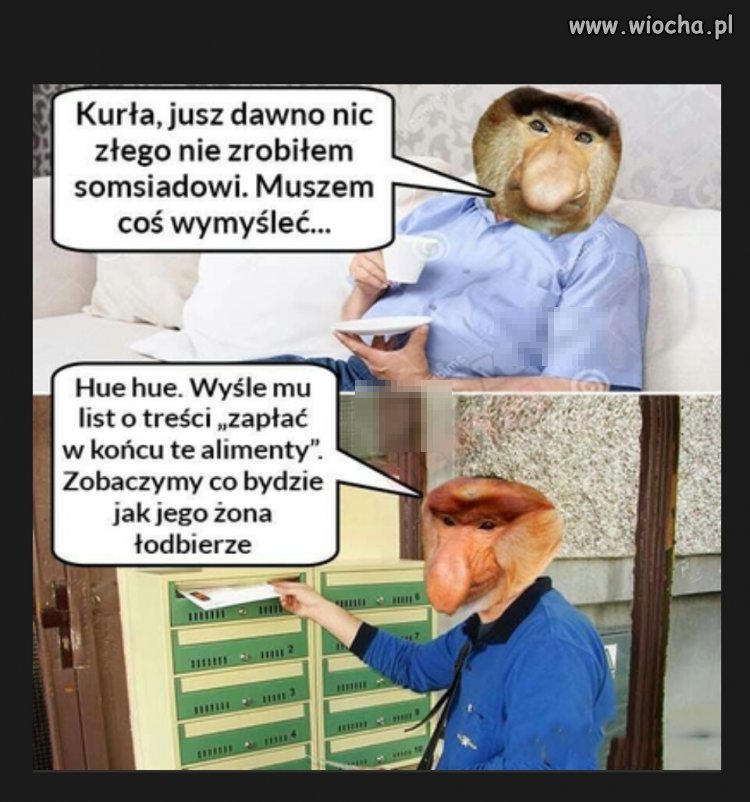 Sąsiedzki żarcik 