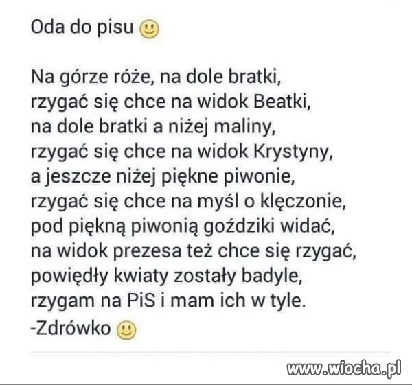 Trochę poezji