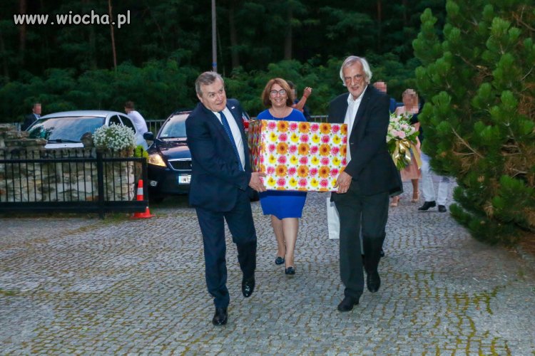 Prezent ślubny dla młodej pary Kurskich