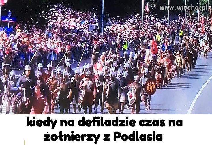 Fajna była ta defilada...