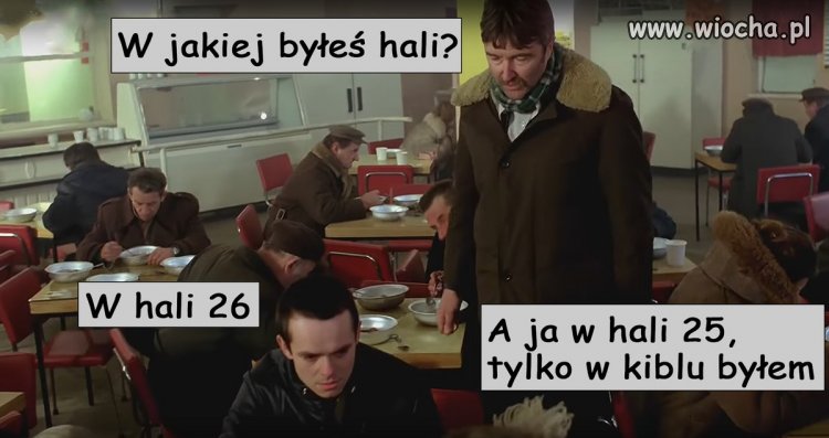 Przebywali w hali
