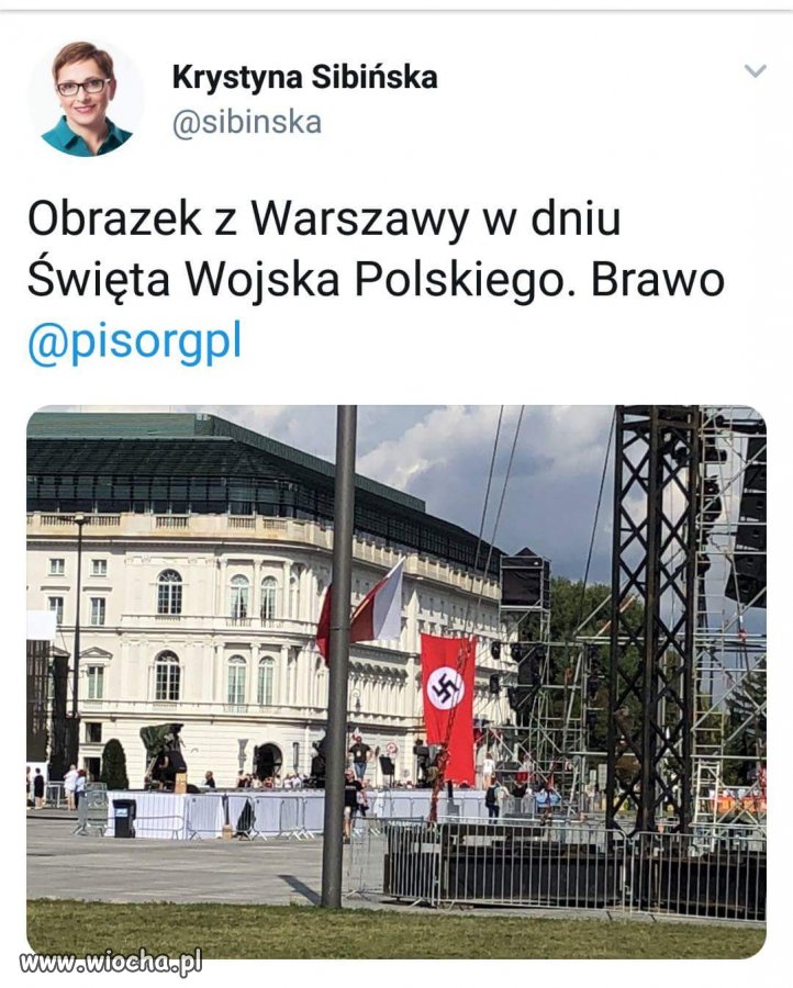 Święto wojska polskiego w Warszawie 