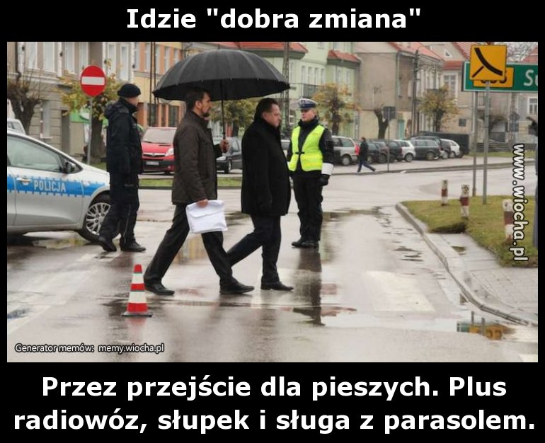 Idzie "dobra zmiana"