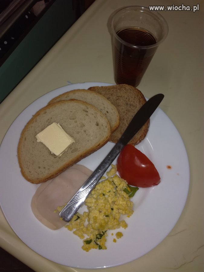 Dzisiejsza kolacja w szpitalu woj. w Siedlcach