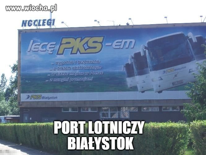 Port lotniczy PKS na Podlasiu