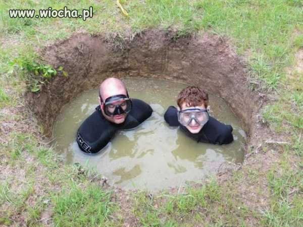 Takie tam w kałuży 