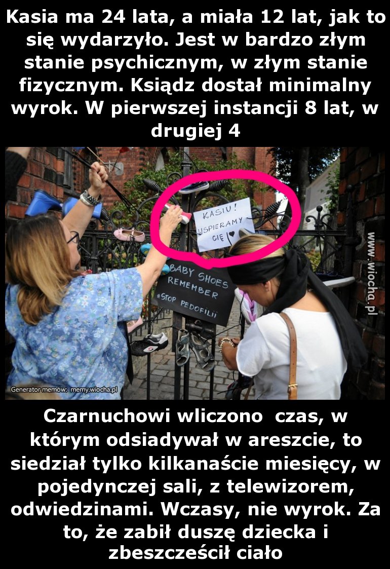 Pamiętajcie leczenie pedofilii powinno być skuteczne 