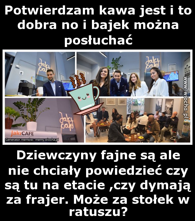 Propaganda  cafe była w Opolu teraz w Warszawie