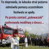 Zamiast polewać to modlitwa