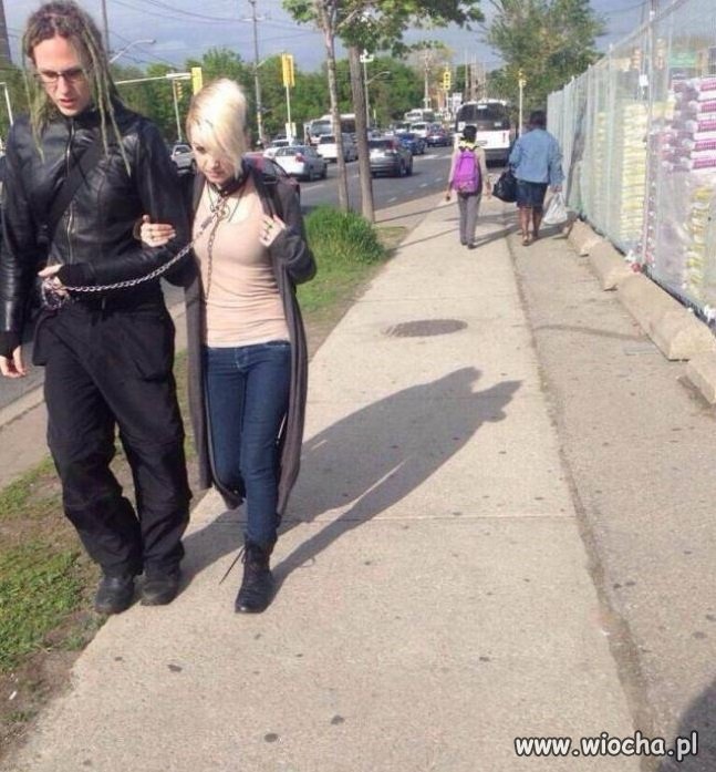 Wyjście z laską