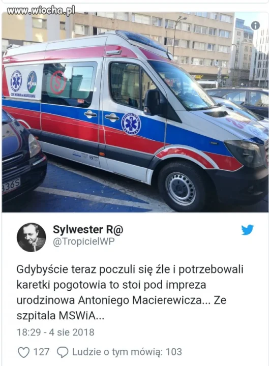 Ta karetka im się poprostu należała!