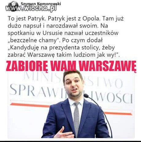 Jemu po prostu się należy.