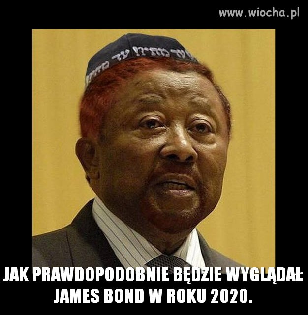 Rudy murzyn azjata wyznawca Judaizmu.
