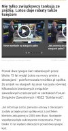 Z cyklu przywileje za naszą kasę 