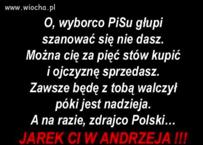 Krótko o wyborcach 